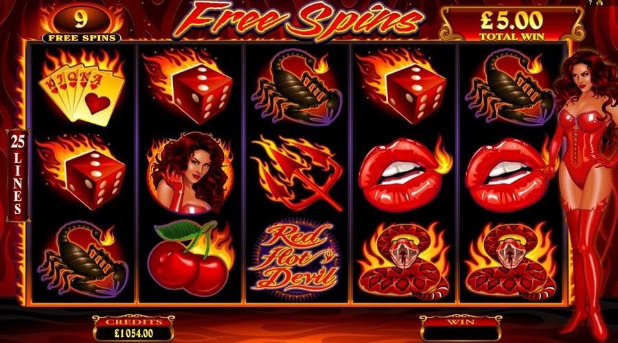 A nova slot machine Red Hot Devil 