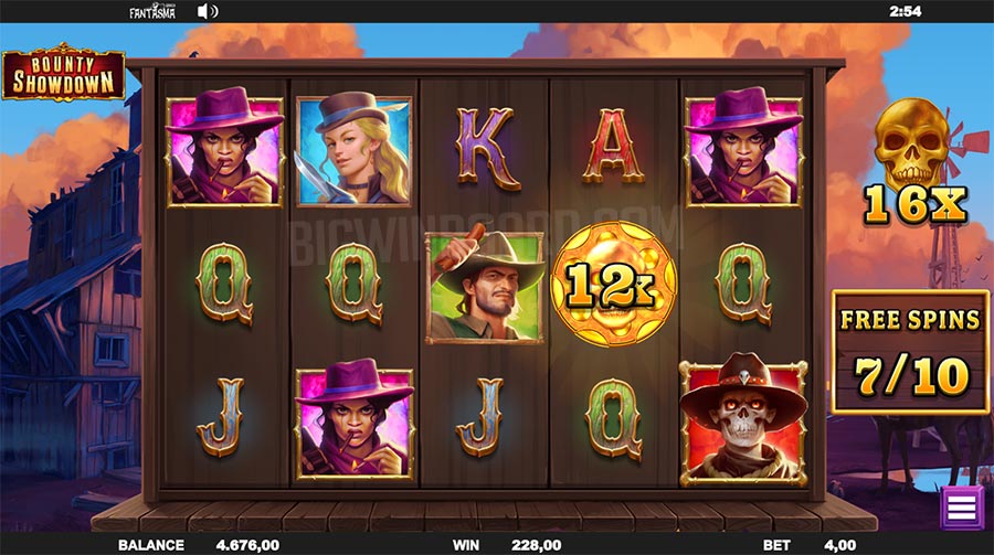 Como jogar na slot online Bounty Showdown