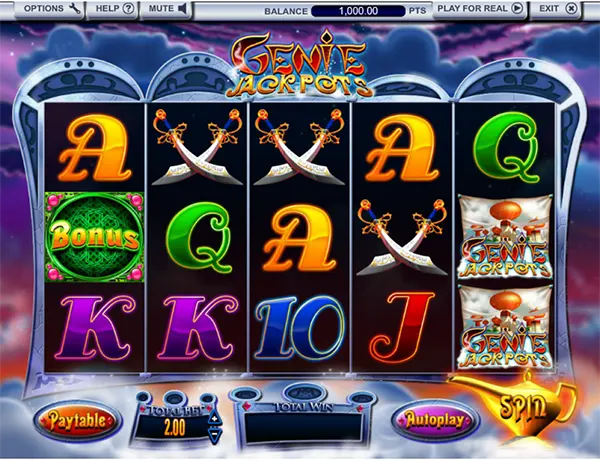 Genie Jackpots Slot