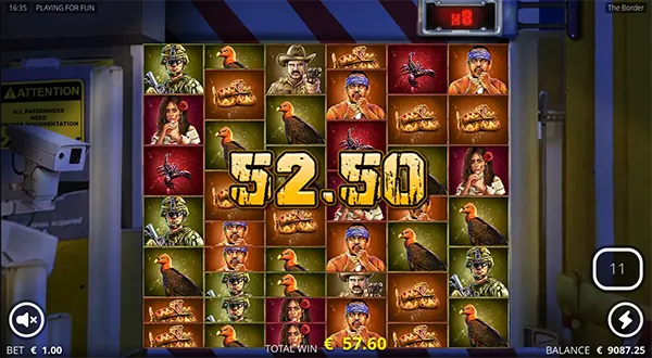 Rodillos slot Border