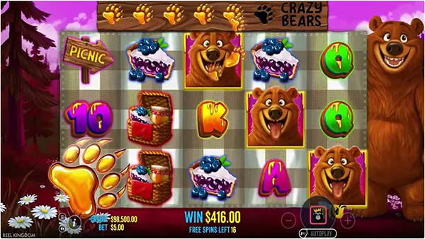 Bónus Bear Crazy