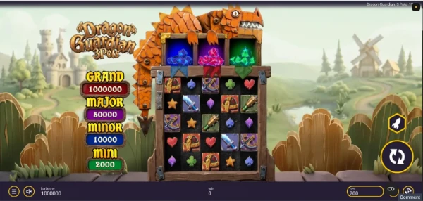 Dragon Guardians slot reels